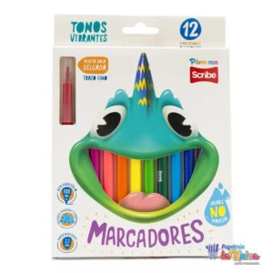 Group 513 PLUMONES SCRIBE X 12 PUNTA DELGADA