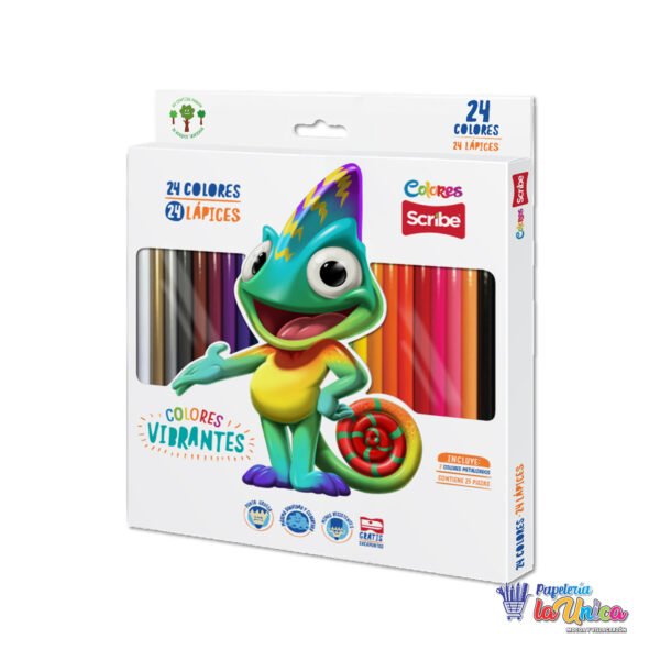 COLOR SCRIBE UNIPUNTA X 24