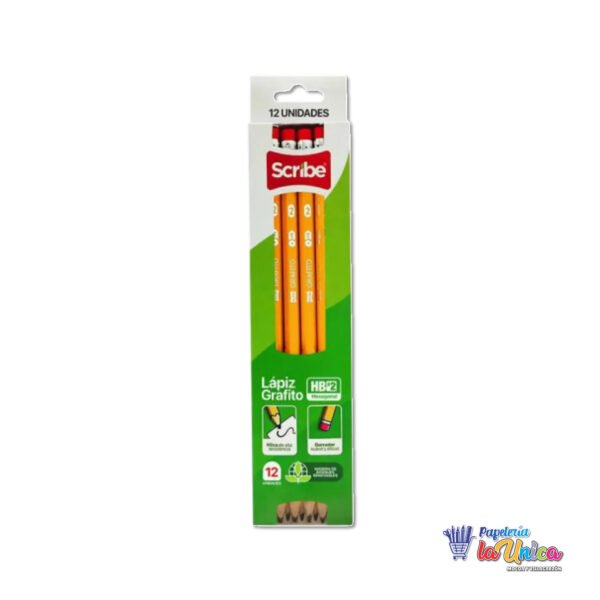 LAPIZ SCRIBE No.2 X UND